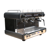 Commercial-Grade Semi-Automatic 2-Group Espresso Machine, Equipped With a 1.6-Gallon Boiler, a Rotary Pump, And Finished In Stainless Steel