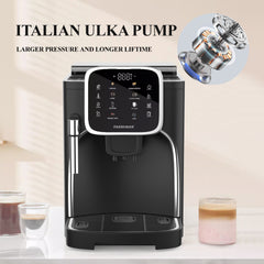 PAKROMAN  SA7Z Series Fully Automatic Coffee Machine with 19 Bar Italian Ulka pump